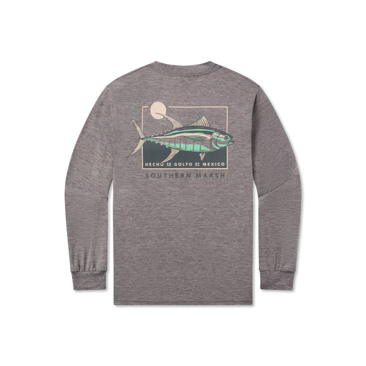 Field Tech Heathered Tee- Atun de Sol