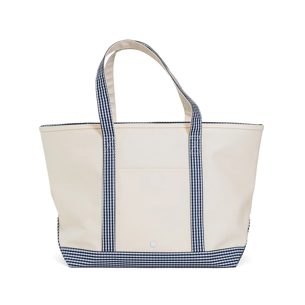 Gingham Navy TRVL