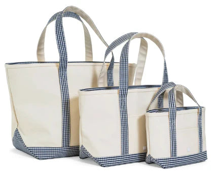 Gingham Navy TRVL
