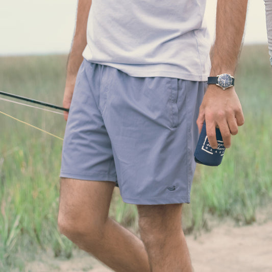 Billfish Lined Performance Short-Slate