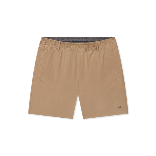 Billfish Lined Performance Short- Khaki