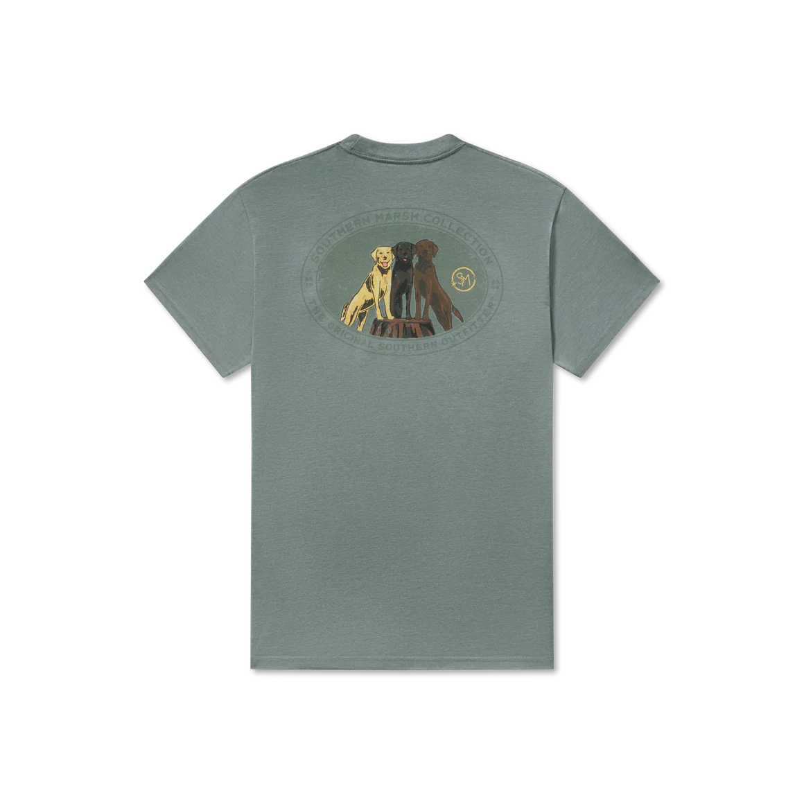 Seawash Tee- Lab Trio: Burnt Sage
