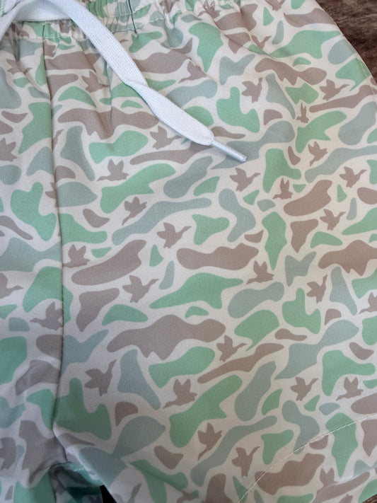 Kids Marsh Camo Swim