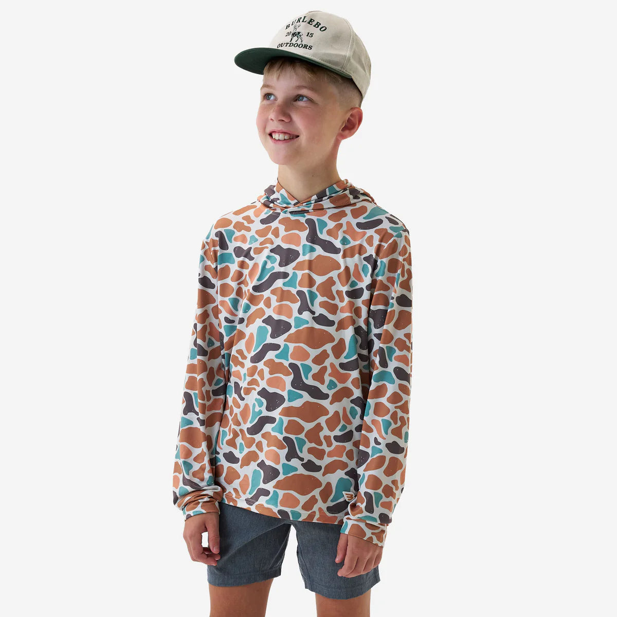 Youth Performance Hoodie- Bayside