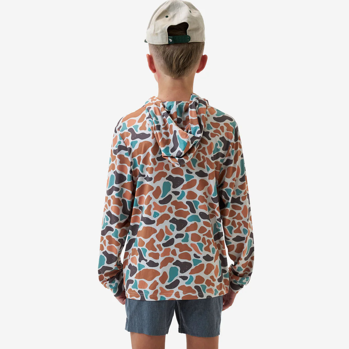 Youth Performance Hoodie- Bayside