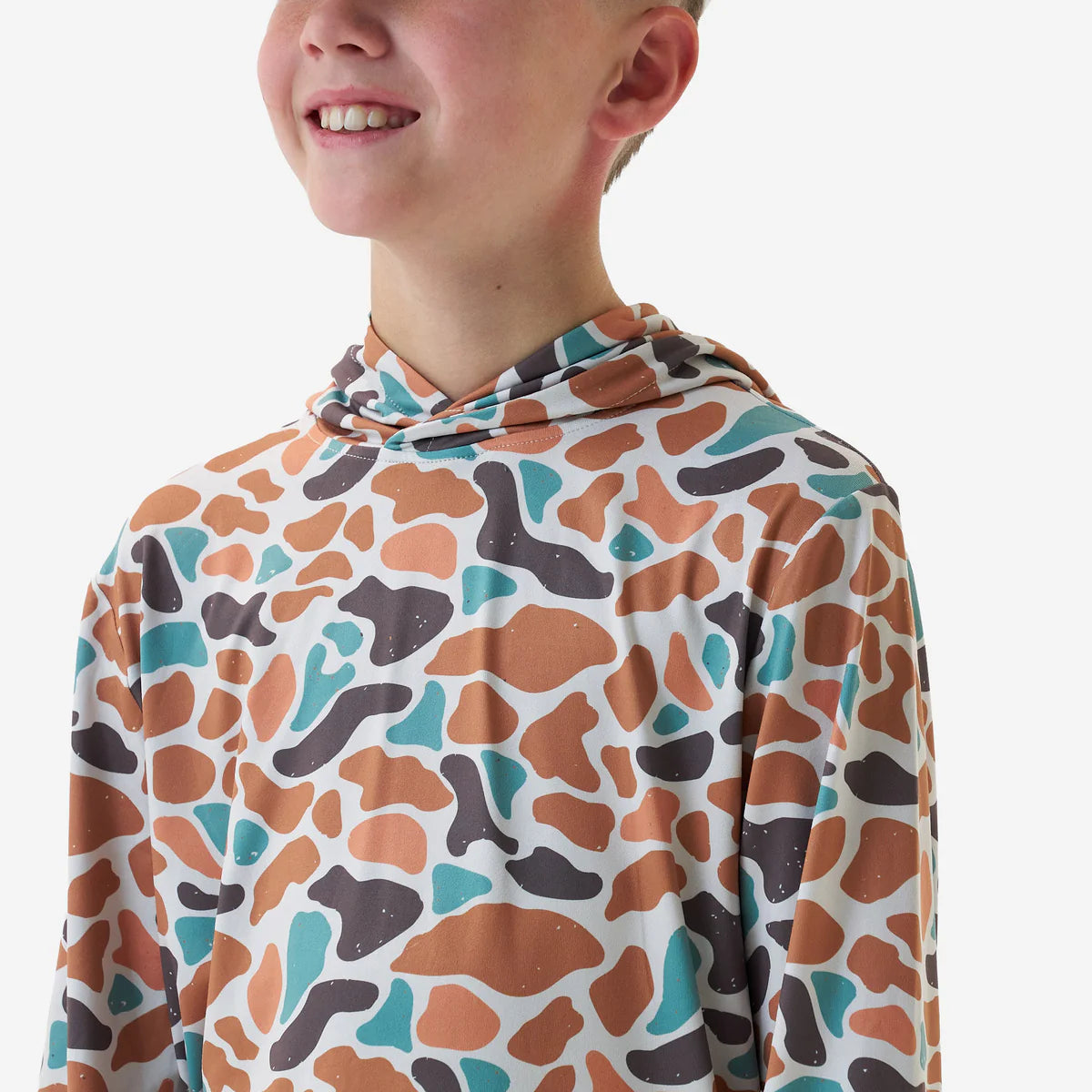 Youth Performance Hoodie- Bayside