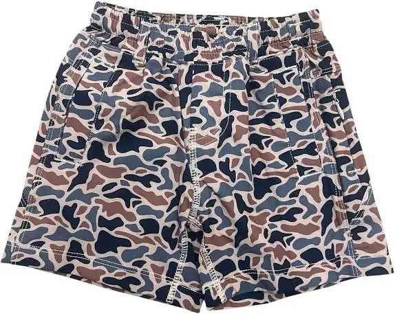 Youth Freeballer Short: River Camo