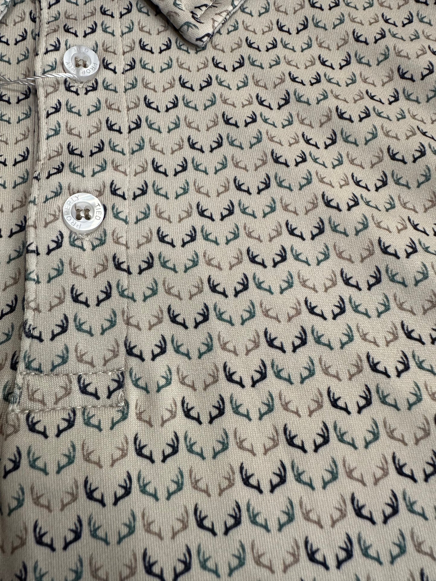 Inlet Polo- Antlers