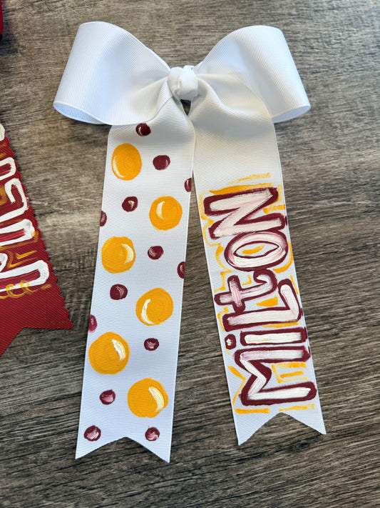 Milton Painted Bows
