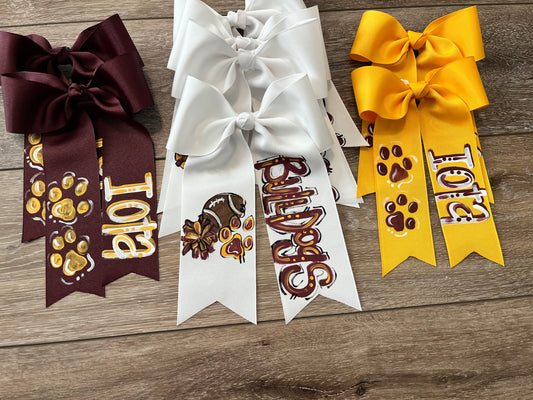 Iota BullDogs Painted Bow