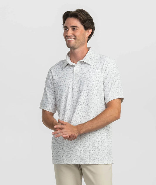 Biggest Fan Hazy Gray Polo