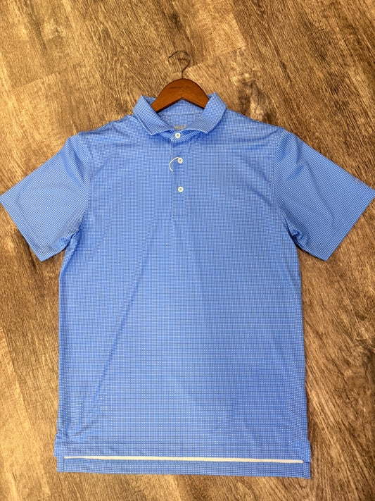 Cobalt Print Polo