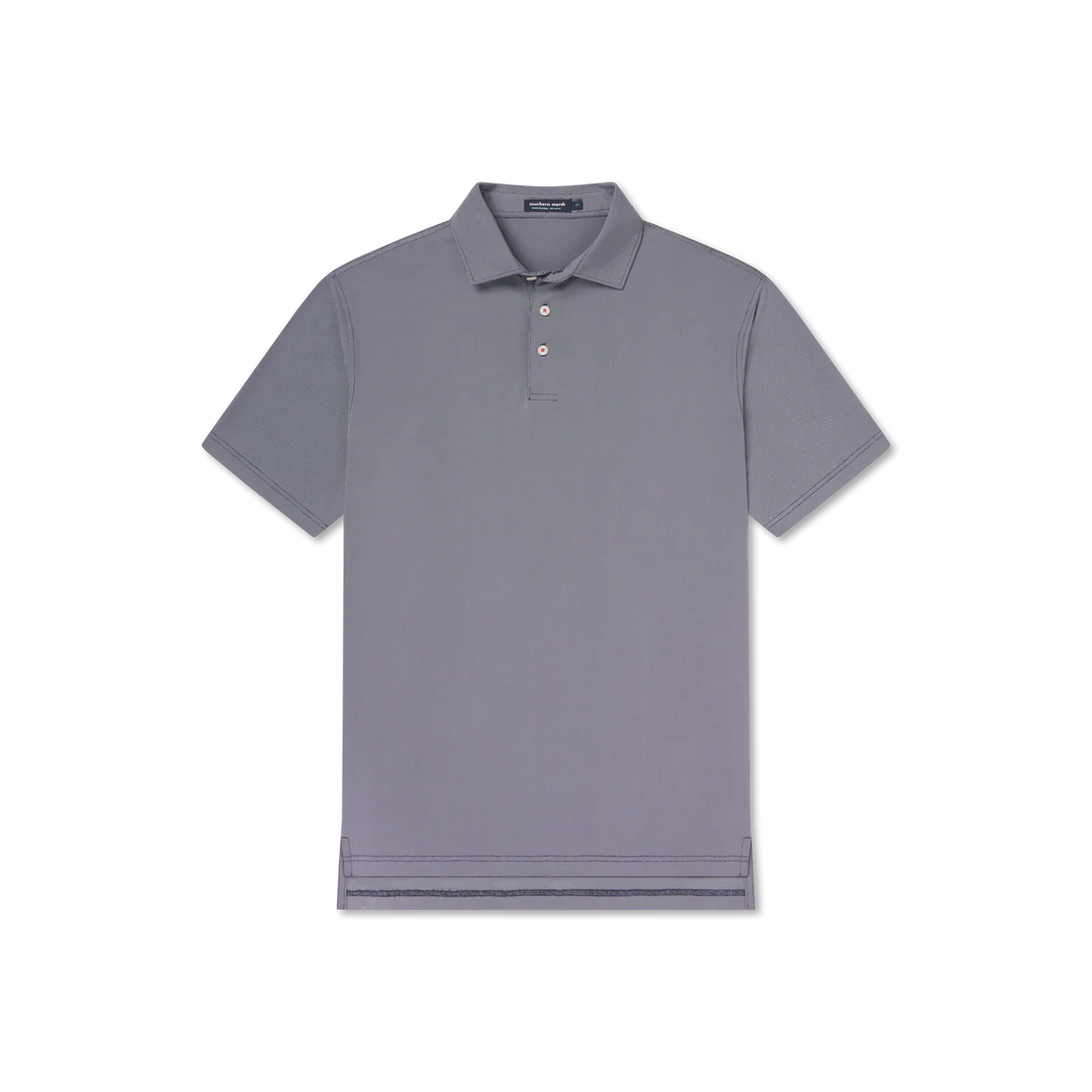 Varsity Performance Polo- Navy w/ Red