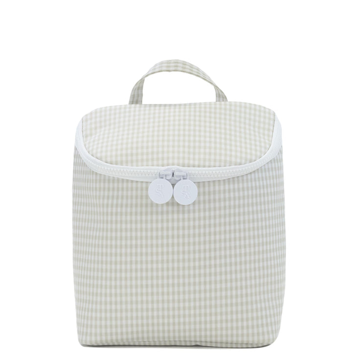 Gingham Pearl Grey TRVL
