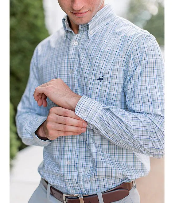 Seasonal Sportshirt Sage Stream