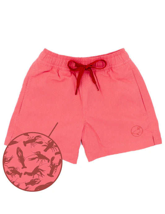 Boys Splash Swim Trunk- Crawfish