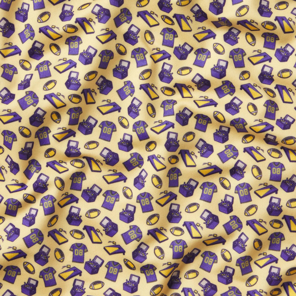 Fall Saturdays LSU Golden Performance Polo