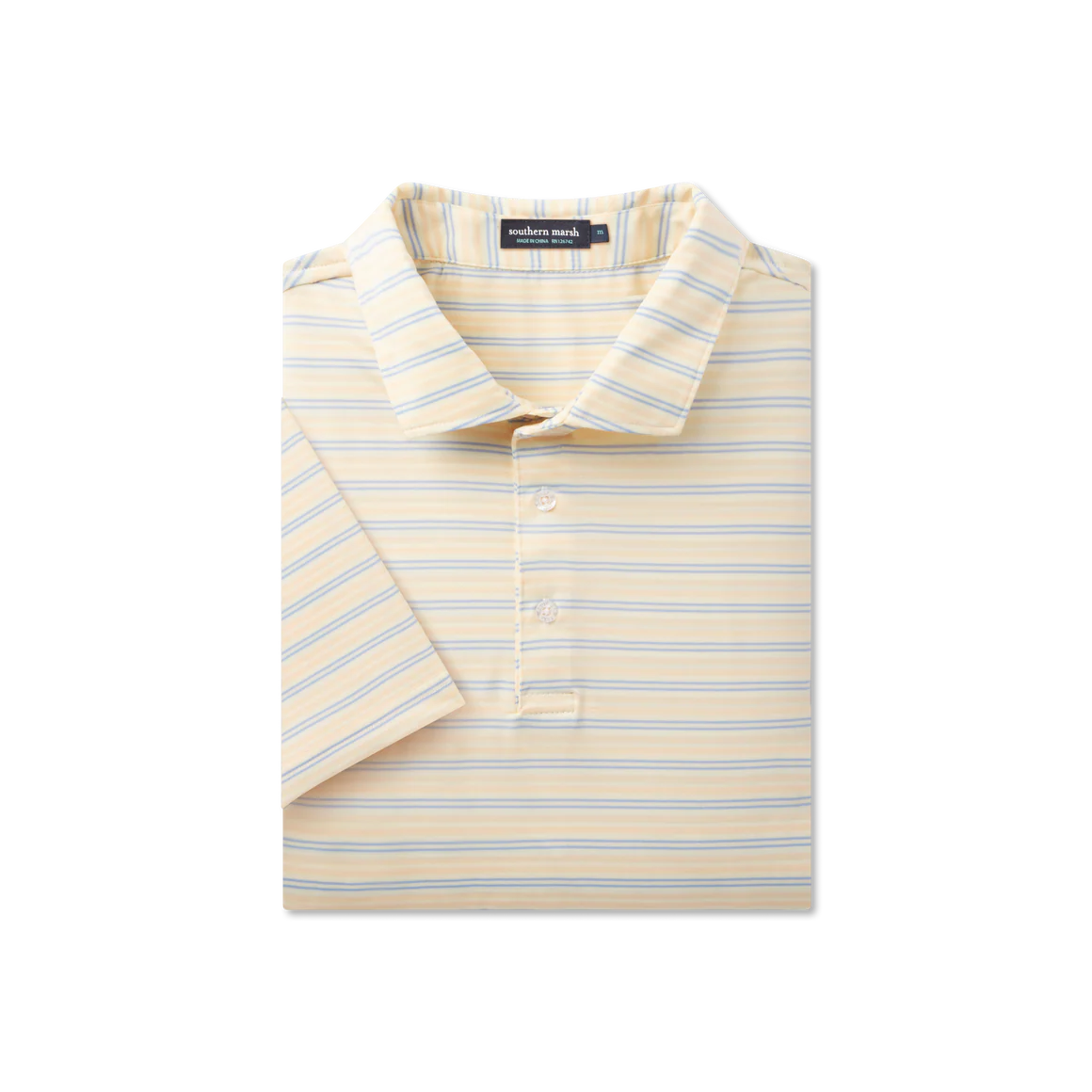 Bermuda Performance Polo- Grayton Stripe