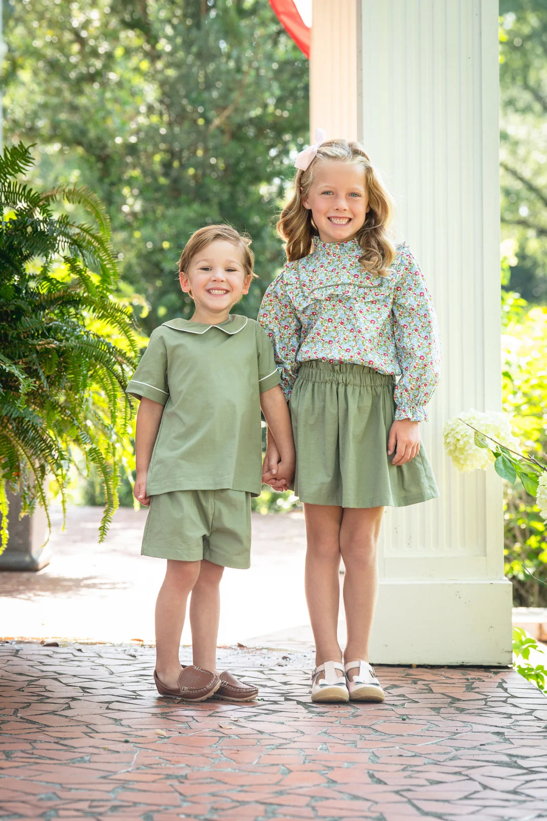 Timothy Evergreen Short Set