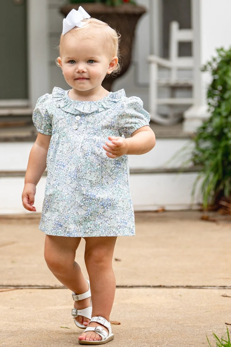 Hallie Teal Briar Bloomer Set