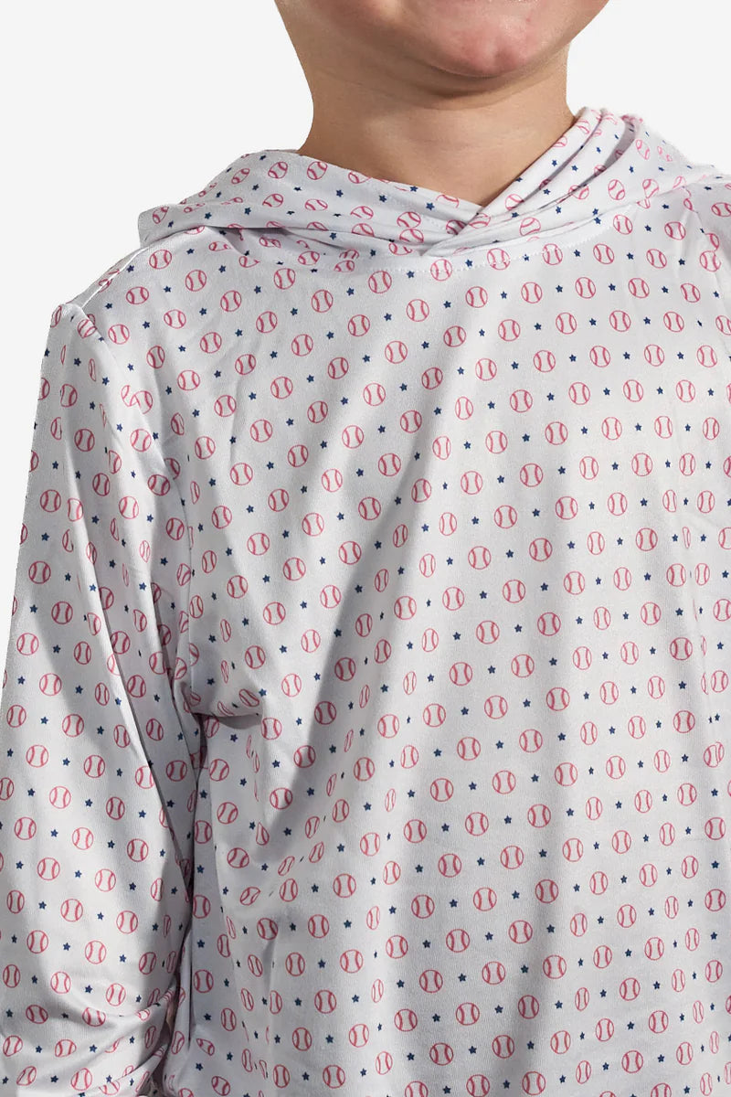 Youth Performance Hoodie- Baseball Hoodie