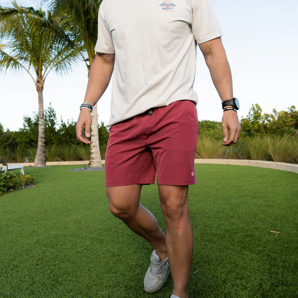 Athletic Short- Cardinal