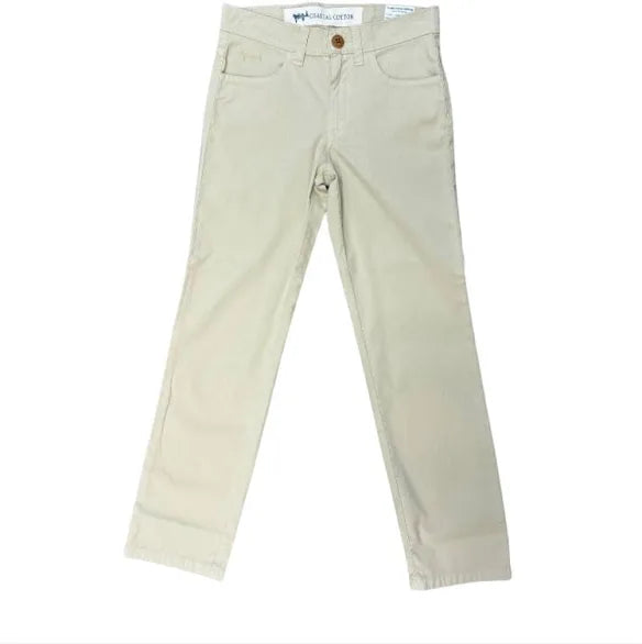 Youth Five Pocket Pant Khaki