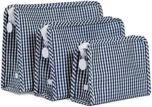 Gingham Navy TRVL