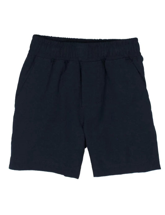 Boy's Court Short- Navy