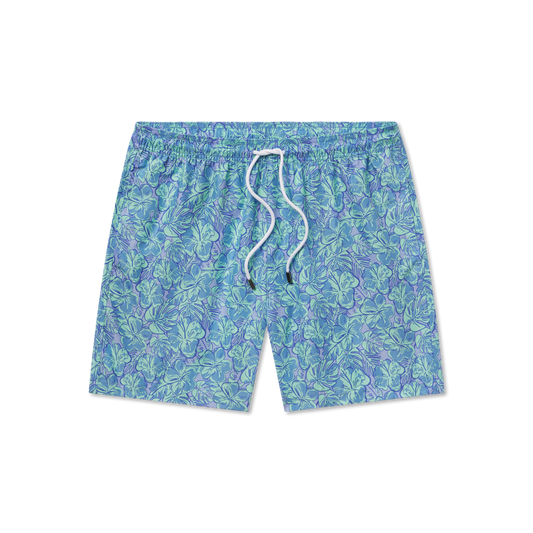 Harbor Swim Trunk - Hibiscus