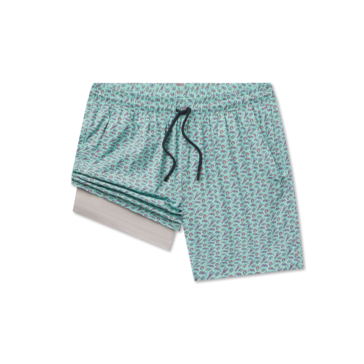 Harbor Lined Trunk - Mint After The Boil