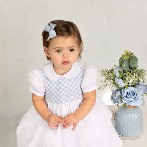 Girls Signature Smocked Dress