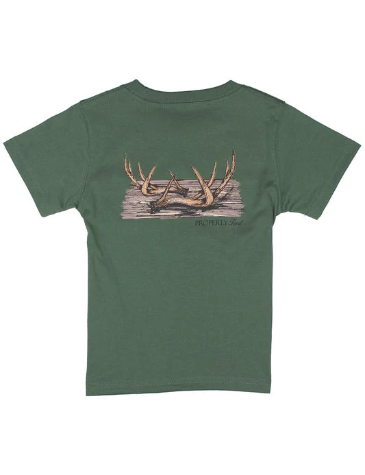 Shed SS Tee Fern Green