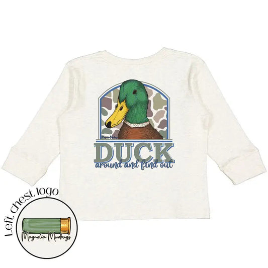 Duck Around and Find Out LS- Heather Grey