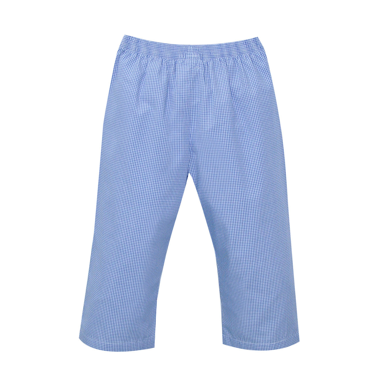 Jackson Gingham Pant- Blue