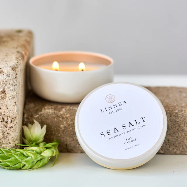 Linnea Petite Candle- Sea Salt