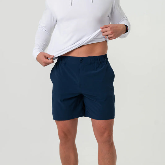 Everyday Short- Deep Water Navy