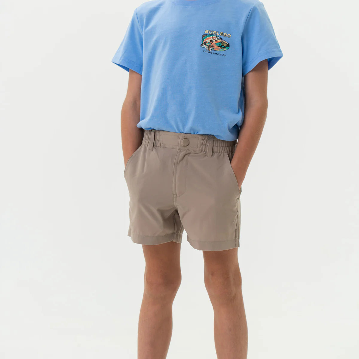 Youth Everyday Short- Cobblestone Khaki