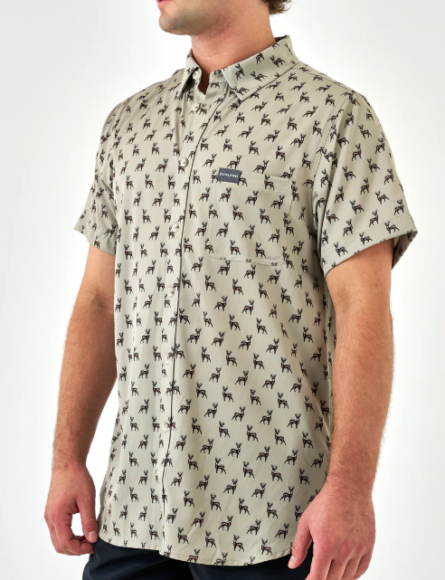 Performance Button Up- Whitetail