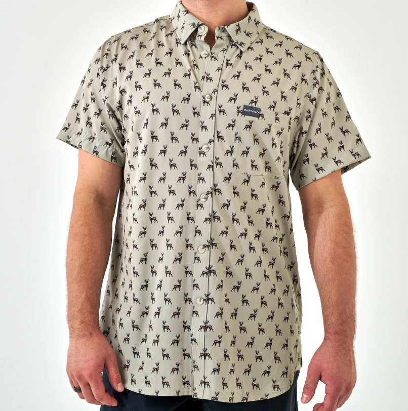 Performance Button Up- Whitetail