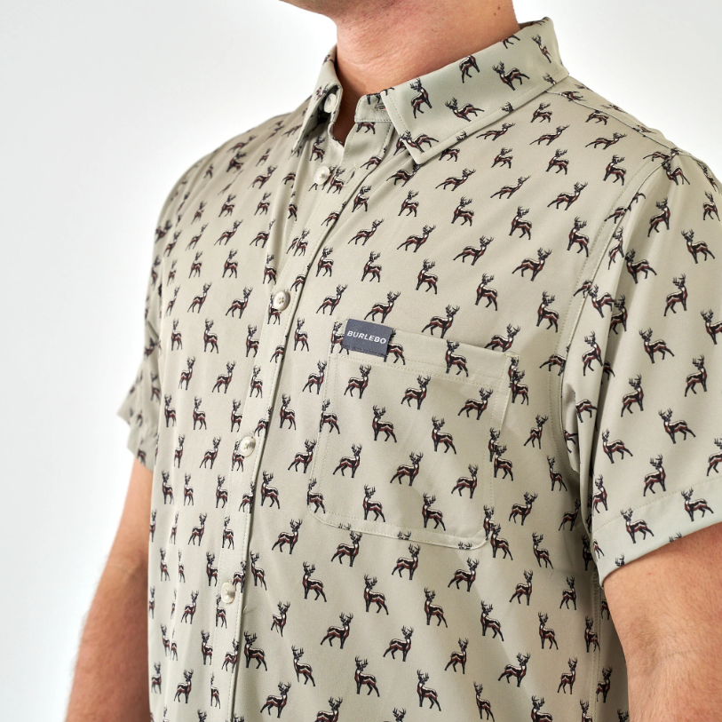 Performance Button Up- Whitetail