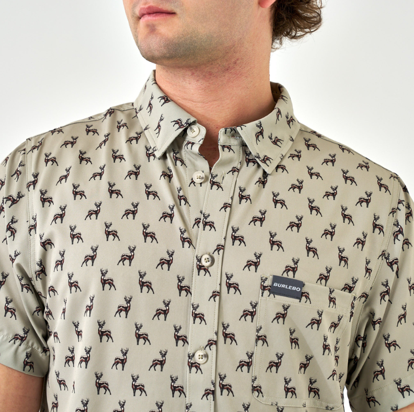 Performance Button Up- Whitetail