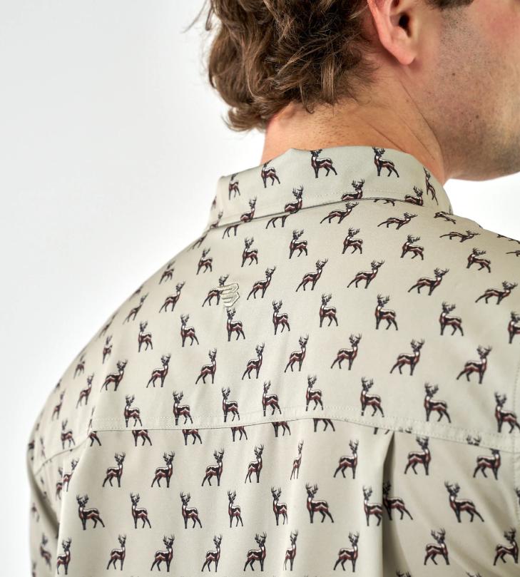 Performance Button Up- Whitetail