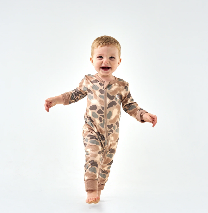 Baby Zip Up- Pintail Camo