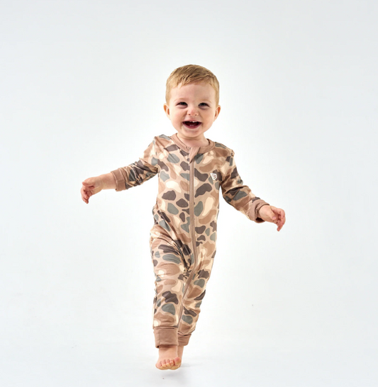 Baby Zip Up- Pintail Camo