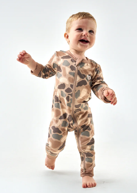 Baby Zip Up- Pintail Camo
