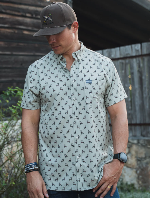 Performance Button Up- Whitetail