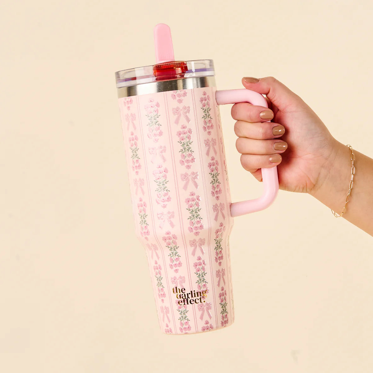 Oh So Fancy Pink- Tumbler