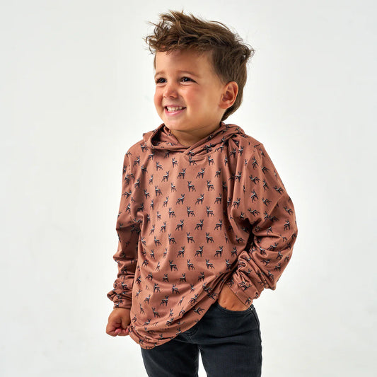 Youth Performance Hoodie- White Tail Deer