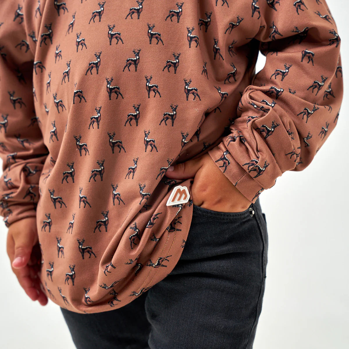 Youth Performance Hoodie- White Tail Deer